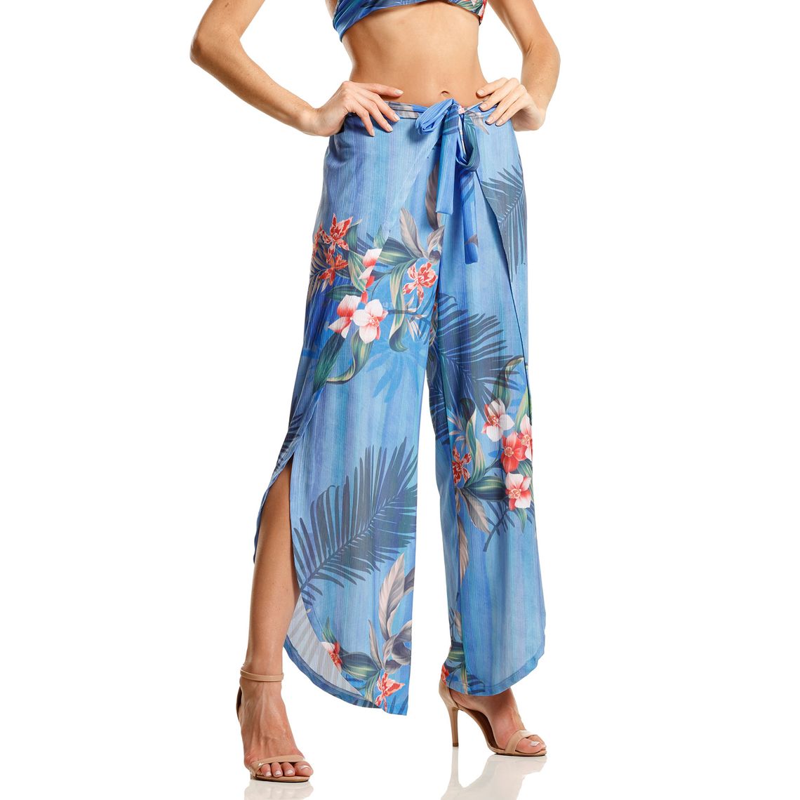 saida de praia calça envelope